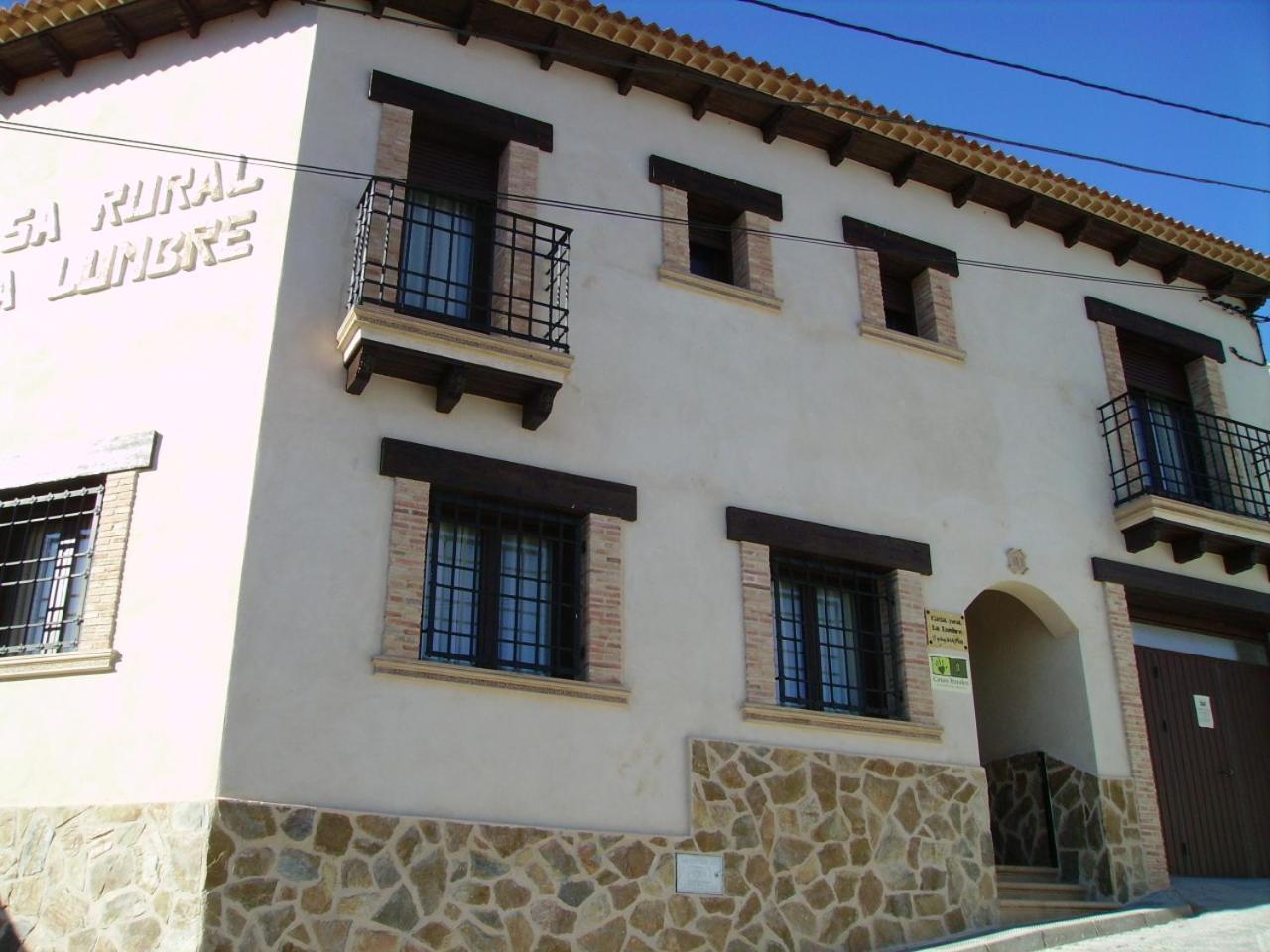 Casa Rural La Lumbre Энгиданос Экстерьер фото